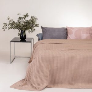 Κουβέρτα Πικέ WAFFLE 165x245 Sand  280gr/m2 - Image 1
