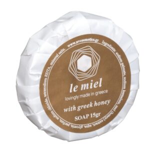 LE MIEL Σαπούνι Στρόγγυλο 15gr - Image 1