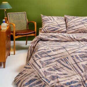 Φανελένια Παπλωματοθήκη Υπέρδιπλη (225x245) Melinen Winter Line Shiva Beige