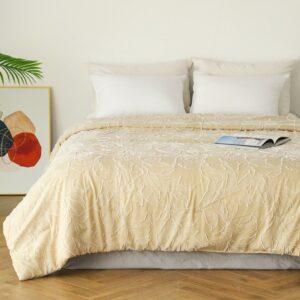 Κουβερλί Υπέρδιπλο (220×240) Melinen Kira Beige