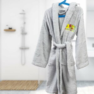 Μπουρνούζι εφηβικό Art 3267 Γκρι Beauty Home - Image 1