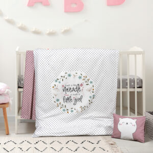 Σετ σεντόνια βρεφικά Cute Art 5191 120x160 Εμπριμέ Beauty Home