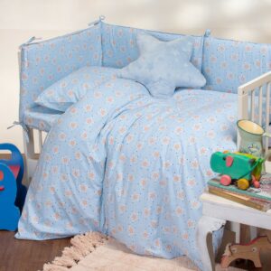 Σεντόνι Λίκνου (85x110) Melinen Baby Line Mini Stars Sky