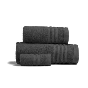 ΠΕΤΣΕΤΑ ΜΠΑΝΙΟΥ PREMIO DARK GREY (80X150) MELINEN