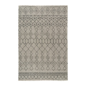 Χαλί βαμβακερό Cocotton 9231 125x180 Γκρι Beauty Home