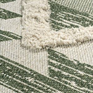 Χαλί βαμβακερό Morocotton 9237 Πράσινο Beauty Home - Image 3