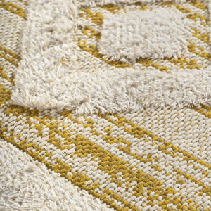 Χαλί βαμβακερό Morocotton 9239 Κίτρινο Beauty Home - Image 3