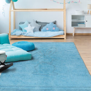 Χαλί βαμβακερό Cottony Art 9551 Σιέλ Beauty Home