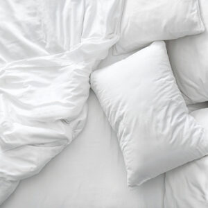 Σεντόνι Ξενοδοχείου King size Lucid Percale CVC 80%Cot-20%Pol Λευκό 280x280 Beauty Home