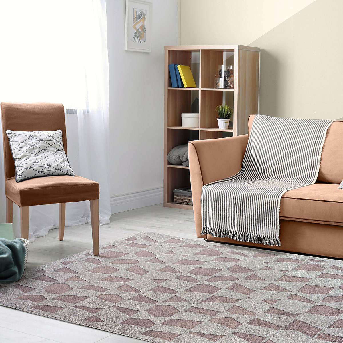 Stylish,Living,Room,Interior,With,Comfortable,Sofa,And,Armchair