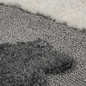 Χαλί Loop Art 9557 Grey white Γκρι λευκό Beauty Home - Image 4