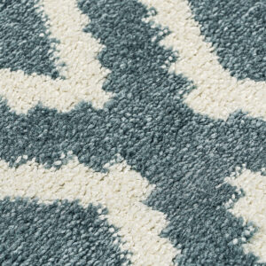 Χαλί Vibe Art 9574 Blue White Σιέλ Λευκό Beauty Home - Image 4