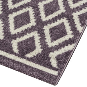 Χαλί Vibe Art 9578 Lila White Λιλά Λευκό Beauty Home - Image 3