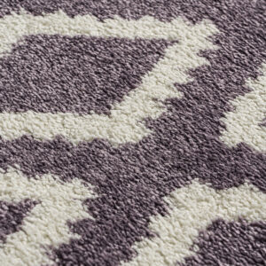 Χαλί Vibe Art 9578 Lila White Λιλά Λευκό Beauty Home - Image 4