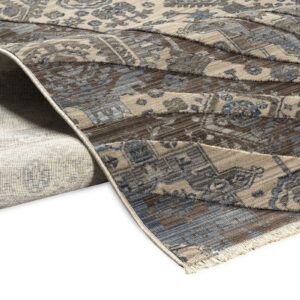 Χαλί Bliss Art 9629 Μπεζ,Μόκα,Μπλε Beauty Home - Image 3