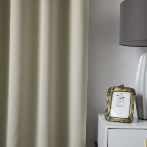 Beauty Home Κουρτίνα Blackout σκίασης με 8 κρίκους Ideal Art 8400 140x270 Άμμου - Image 7