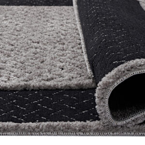 xαλί Noir Art 9436 Black Μαύρο Beauty Home - Image 4