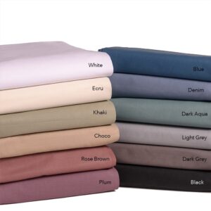 Σεντόνι King Size Με Λάστιχο (175×200+32) Melinen Urban Line Dark Grey - Image 2