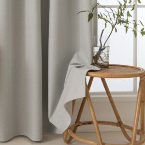 Beauty Home Κουρτίνα Full Blackout σκίασης με 8 κρίκους Total Art 8446 140x270 Εκρού - Image 8