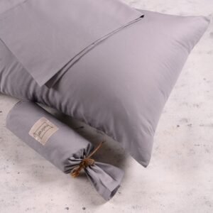 ΣΕΤ ΣΕΝΤΟΝΙΑ ΜΟΝΑ (Λ) 170X270 URBAN LINE LIGHT GREY MELINEN
