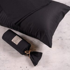 ΠΑΠΛΩΜΑΤΟΘΗΚΗ ΜΟΝΗ 160X245 URBAN LINE BLACK MELINEN
