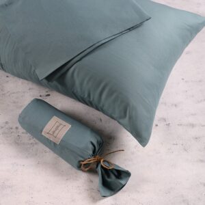 ΣΕΤ ΜΑΞΙΛΑΡΟΘΗΚΕΣ 50X70 URBAN LINE DARK AQUA MELINEN