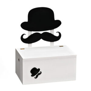 Κουτί Βάπτισης Gentleman Moustache