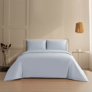 ΣΕΤ ΠΑΠΛΩΜΑΤΟΘΗΚΗ (3 ΤΕΜ.) SATIN ΥΠΕΡΔΙΠΛΗ BELLA SILVER (225X245) MELINEN - Image 1