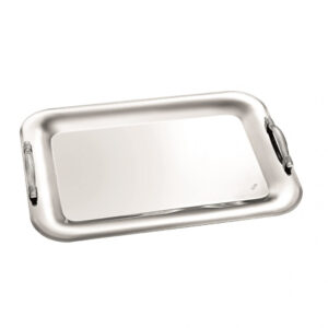 Δίσκος Γάμου Inox με Σμιλεμένα Χερούλια - Image 1
