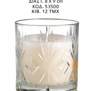 Ποτήρι Με Κερί 53500 ΚΙΒΩΤΙΟ 12 ΤΕΜΑΧΙΩΝ - Image 1