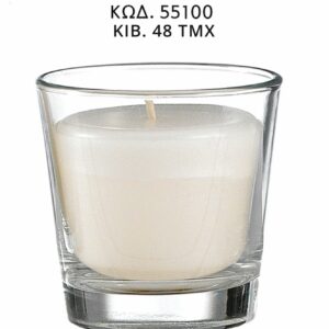Ποτήρι Με Κερί 55100 ΚΙΒΩΤΙΟ 48 ΤΕΜΑΧΙΩΝ - Image 1