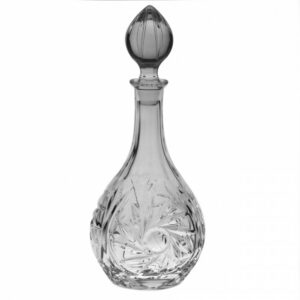 Καράφα Κρυστάλλινη Βοημίας 1000ml (13,9x32,9εκ.) Pinwheel - Image 1