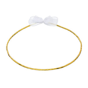 Χειροποίητα Επάργυρα και Επιπλατινωμένα Χρυσά Στέφανα Γάμου - Image 1