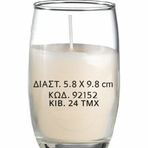 Ποτήρι Με Κερί 92152 ΚΙΒΩΤΙΟ 24 ΤΕΜΑΧΙΩΝ - Image 1