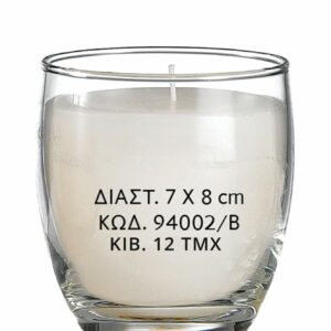 Ποτήρι Με Κερί 94002 ΚΙΒΩΤΙΟ 12 ΤΕΜΑΧΙΩΝ - Image 1