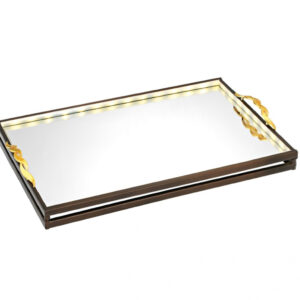 Δίσκος Γάμου με Led και Καθρέπτη - Image 1