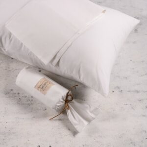 Σεντόνι King Size Με Λάστιχο (175×200+32) Melinen Urban Line White