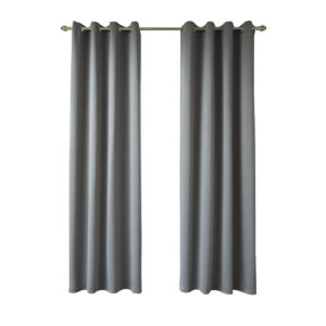 Beauty Home Κουρτίνα Blackout σκίασης με 8 κρίκους Art Ideal 8400 140x270 Ανθρακίτης - Image 9