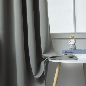 Beauty Home Κουρτίνα Blackout σκίασης με 8 κρίκους Art Ideal 8400 140x270 Ανθρακίτης - Image 3
