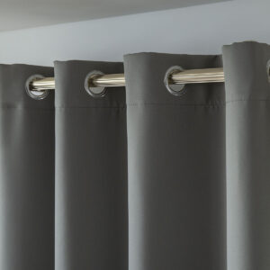 Beauty Home Κουρτίνα Blackout σκίασης με 8 κρίκους Art Ideal 8400 140x270 Ανθρακίτης - Image 5