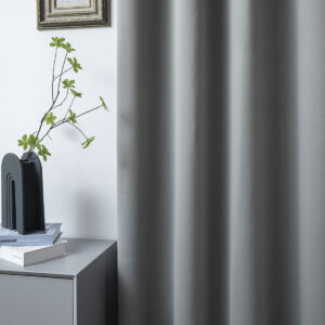 Beauty Home Κουρτίνα Blackout σκίασης με 8 κρίκους Art Ideal 8400 140x270 Ανθρακίτης - Image 6