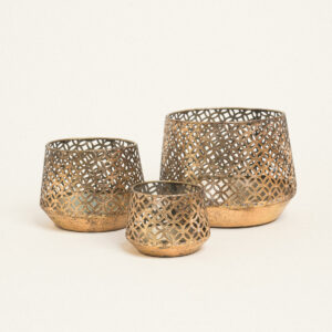 ΜΕΤΑΛΛΙΚΑ ΚΗΡΟΠΗΓΙΑ ΣΕΤ 3 ΤΜΧ  7,5 – 14,5 CM Beauty Home - Image 1