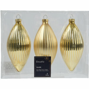 ΣΤΟΛΙΔΙ ΣΤΑΓΟΝΑ ΧΡΥΣΟ ΣΕΤ 3 ΤΜΧ 6 x 13 CM Beauty Home - Image 1