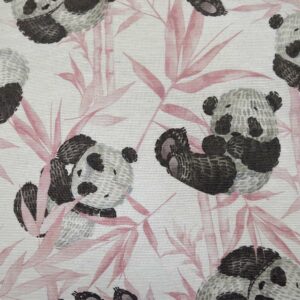 LINO ΜΑΞΙΛΑΡΟΘΗΚΗ PANDA BEAR 301 PINK 45X45 - Image 2