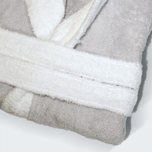 LINO ΜΠΟΥΡΝΟΥΖΙ BATHHUG GREY-WHITE 2-4 - Image 3