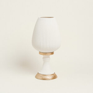 ΒΑΖΟ ΕΚΡΟΥ ΜΕ ΒΑΣΗ 48 cm Beauty Home - Image 1