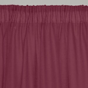 LINO ΚΟΥΡΤΙΝΑ LINE ΜΕ ΤΡΕΣΑ 304 BURGUNDY 145X295 - Image 3