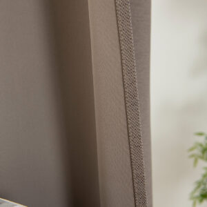 Beauty Home Κουρτίνα Blackout Jacquard σκίασης με 8 μεταλλικούς κρίκους Glare Art 8444 140x270 Μόκα - Image 8