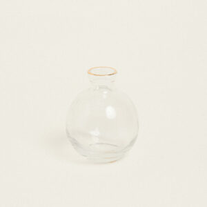 ΒΑΖΟ ΜΕ ΧΡΥΣΟ ΣΤΟΜΙΟ 9 x 7.3 cm Beauty Home - Image 1