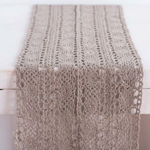 ΡΑΝΝΕΡ ΔΑΝΤΕΛΑ 23 cm ΜΠΕΖ Beauty Home - Image 1